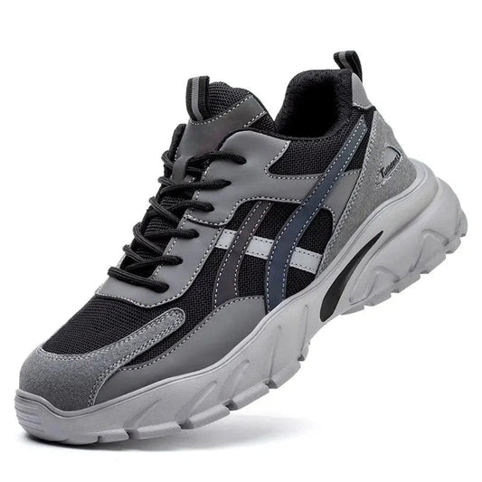 Veiligheidsschoenen heren met ademend mesh