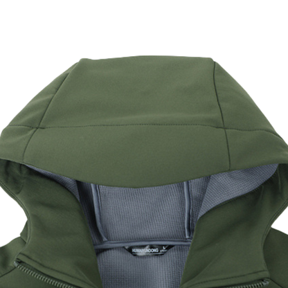 Softshell jas heren met fleece voering en ventilatiepanelen