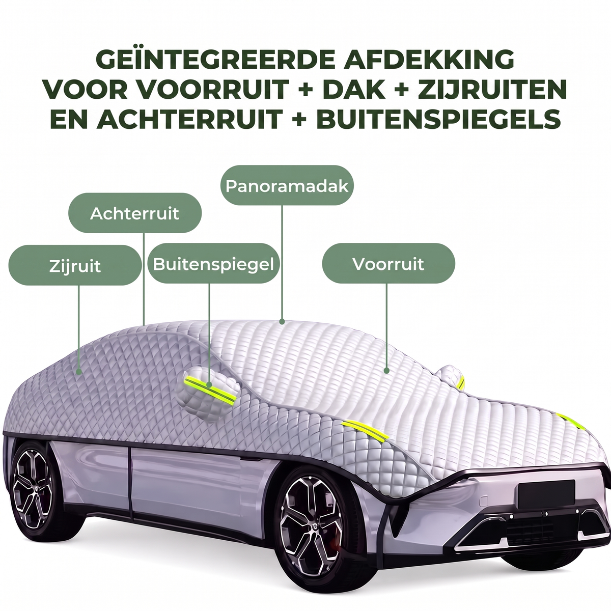 Autohoes Winter - Halfgarage - Waterdicht