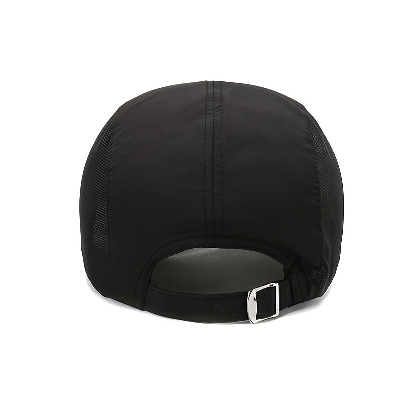 Heren Sportcap met Klep - Snel Drogend - Mesh Panelen