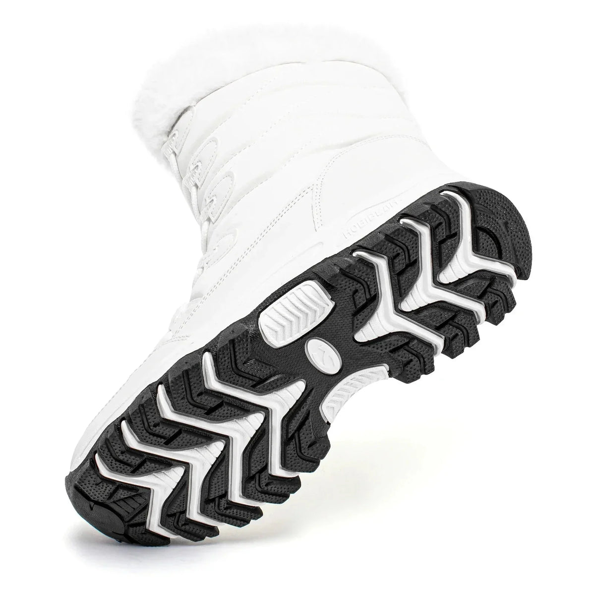 Snowboots Dames Enkelhoog - Waterdicht & Gevoerd - Met Veters