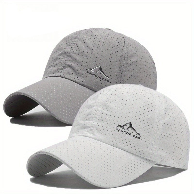 Baseballcaps 2-Pack - Ademend - UV-Bescherming