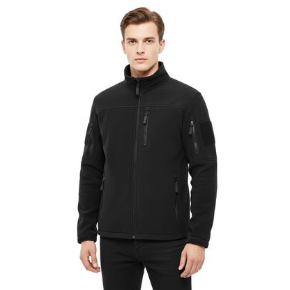 Fleecejack Heren - Winddicht - Tactische Outdoorjas met Rits