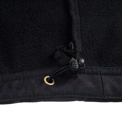 Gevoerde softshell jas heren met capuchon in camouflage