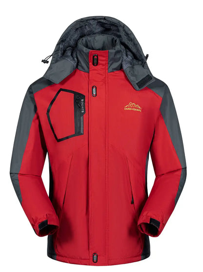 Gevoerde Outdoorjas Heren – Waterdicht & Winddicht – Bestand tegen Stevige Kou