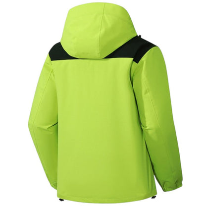 Hardshell jas voor heren, waterdicht en comprimeerbaar