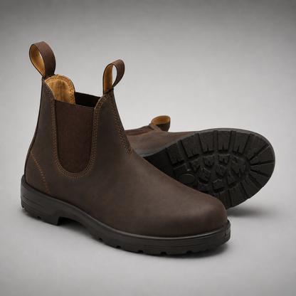 Chelsea boots heren met gedempt voetbed