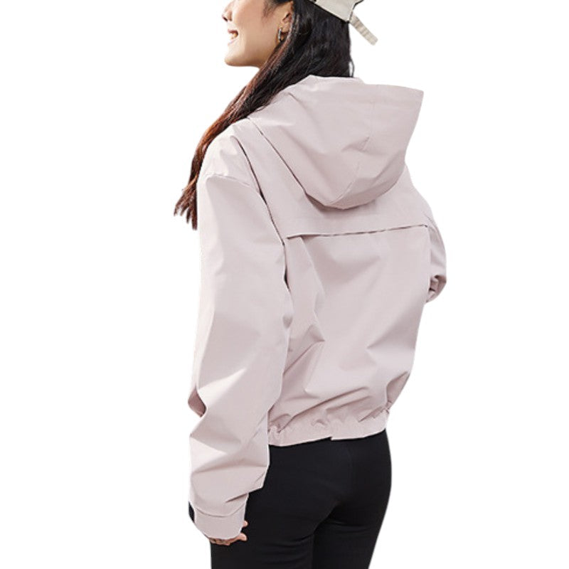 Regenjas dames waterdicht en ademend, kort model