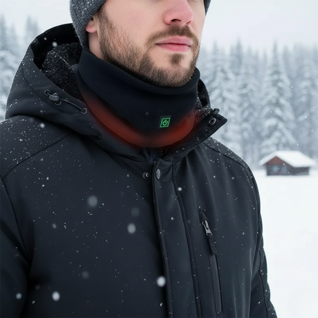 Verwarmde Sjaal - Elektrische Nekwarmer 3 Warmtestanden - USB-C