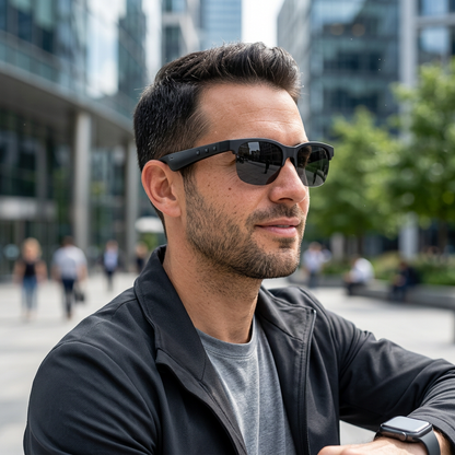 Smart Bril met Draadloze HIFI Speakers – Bluetooth, Touch-bediening & USB-C