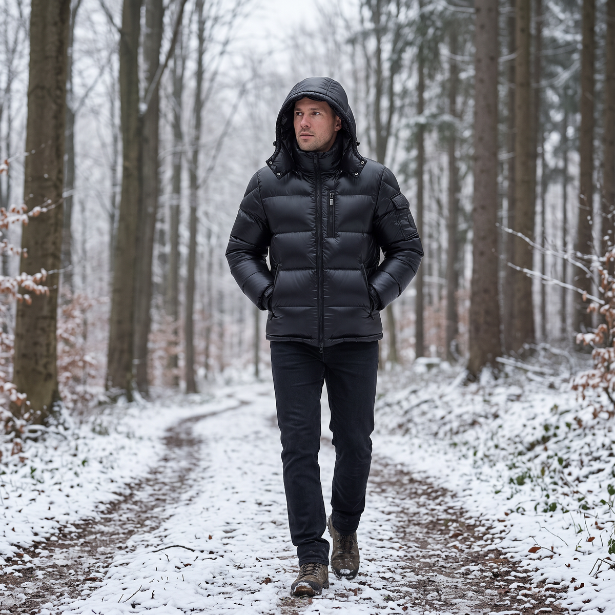 Donsjas Heren – in gebruik buiten
