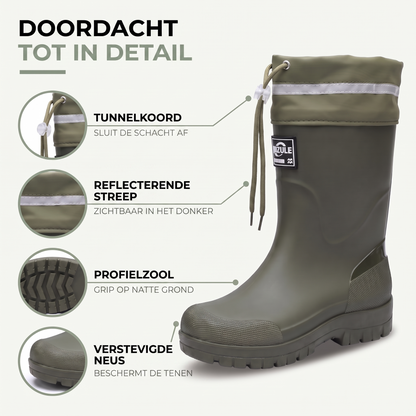 Regenlaarzen heren doordacht tot in detail
