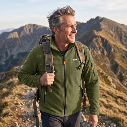 Fleecevest Heren voor Wandelen