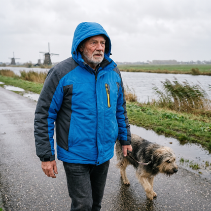 Heren Outdoorjas voor de Hondenwandeling