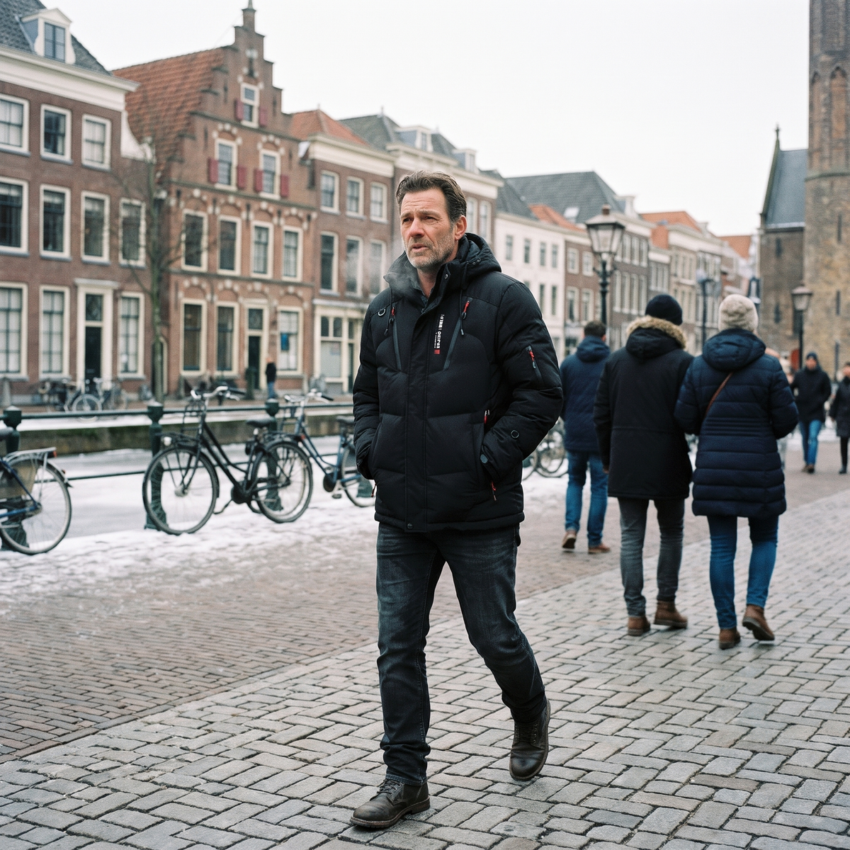 Korte Winterjas Heren