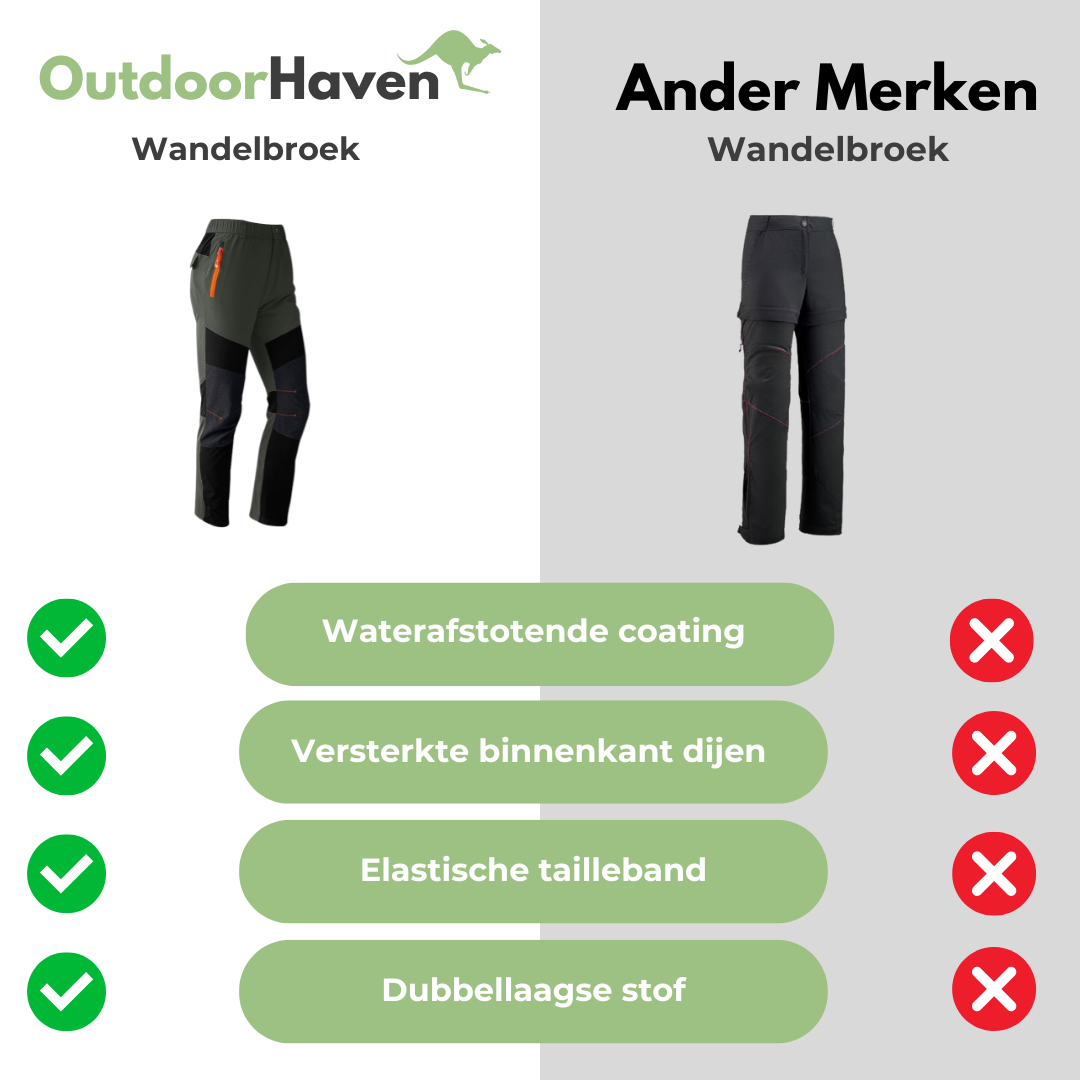 Outdoor Broek - Wandelen - OutdoorHavenNL