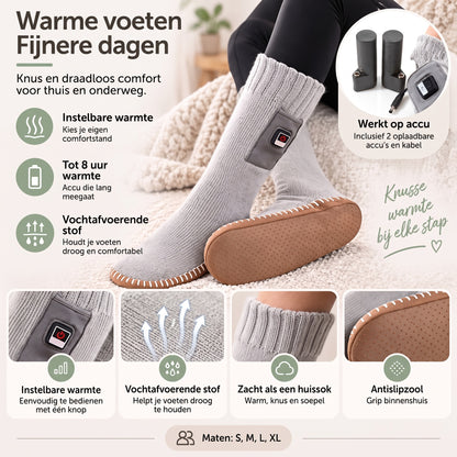 Verwarmde sokken – alle kenmerken op een rij