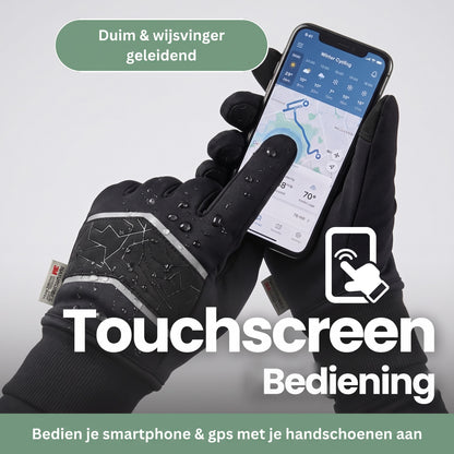 Waterdichte handschoenen met touchscreen – smartphone bedienen met handschoenen aan