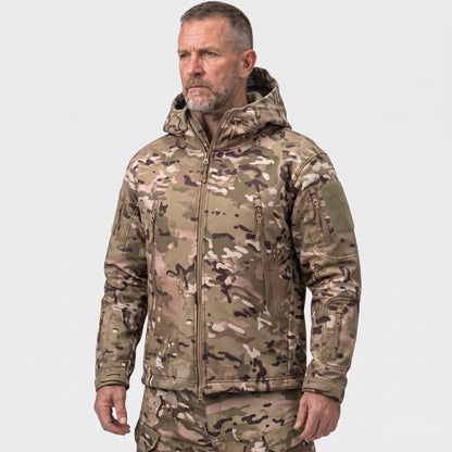 Softshell Jas Heren Camouflage – Camouflage Aarde