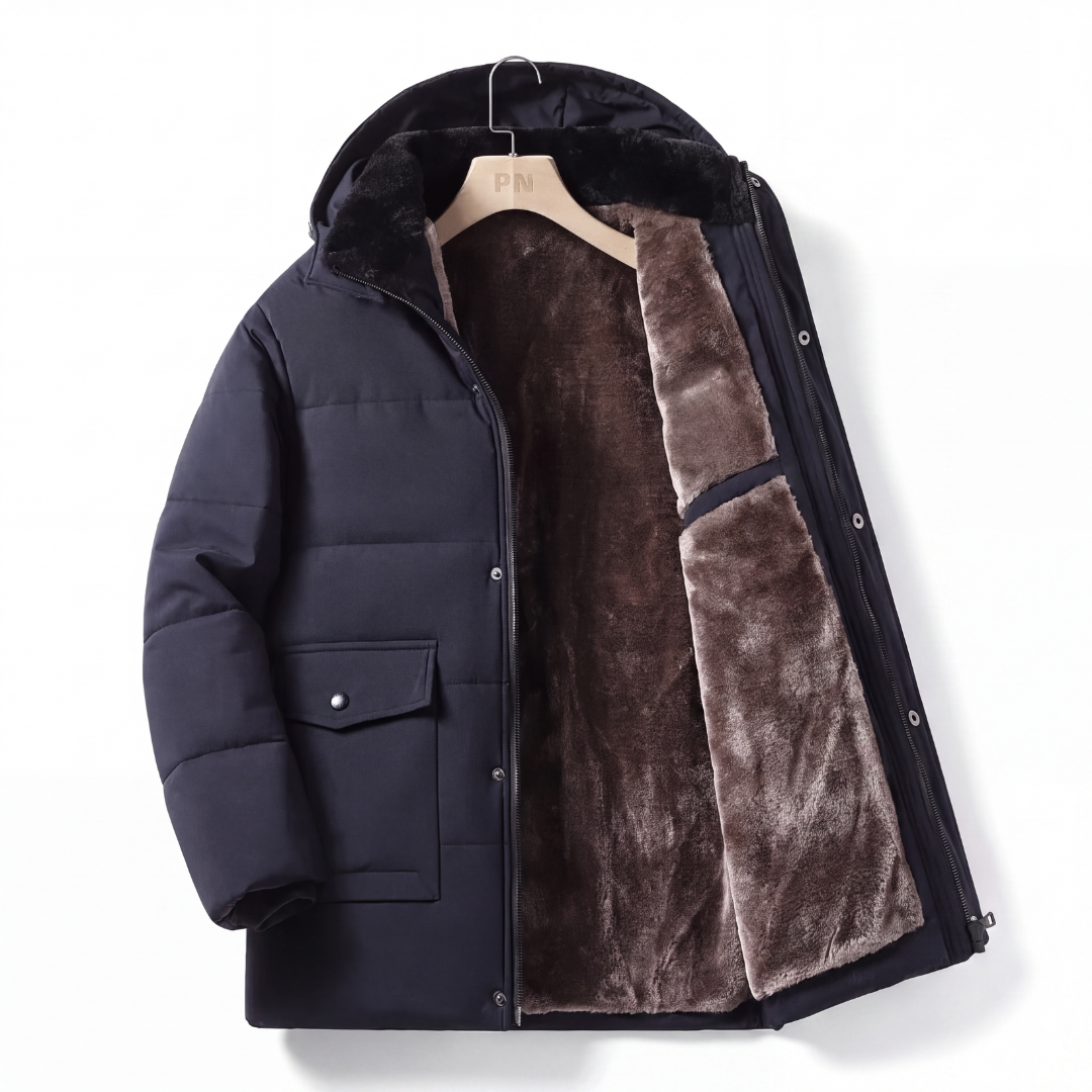 Winterjas Heren - Waterdicht & Winddicht - Warme Fleecevoering