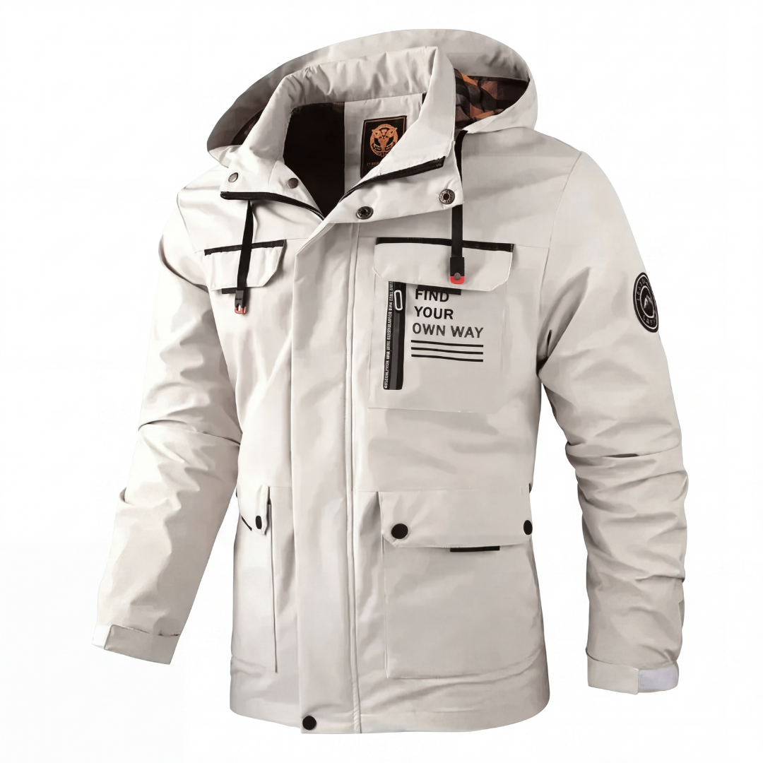 Winterjas Heren Waterdicht - Afneembare Capuchon - Winddicht & Ademend