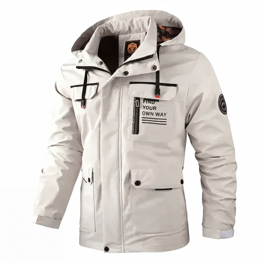 Winterjas Heren Waterdicht - Afneembare Capuchon - Winddicht & Ademend