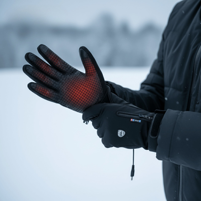 Verwarmde Handschoenen - Waterdicht & Winddicht