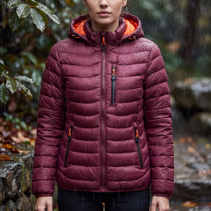 Winterjas Dames - Waterdicht & Winddicht - Afneembare Capuchon