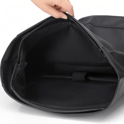 Rolltop Rugzak Heren - Waterafstotend - Verstelbaar Volume met Laptopvak